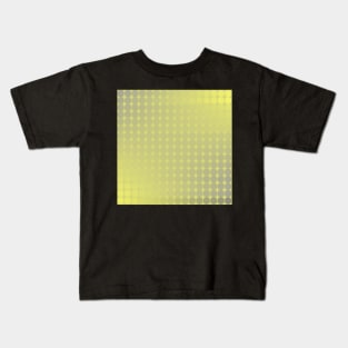 Pattern of yellow and green circles Kids T-Shirt